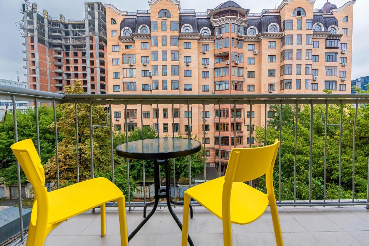 Kyiv Saksahanskoho Apart Hotel المظهر الخارجي الصورة